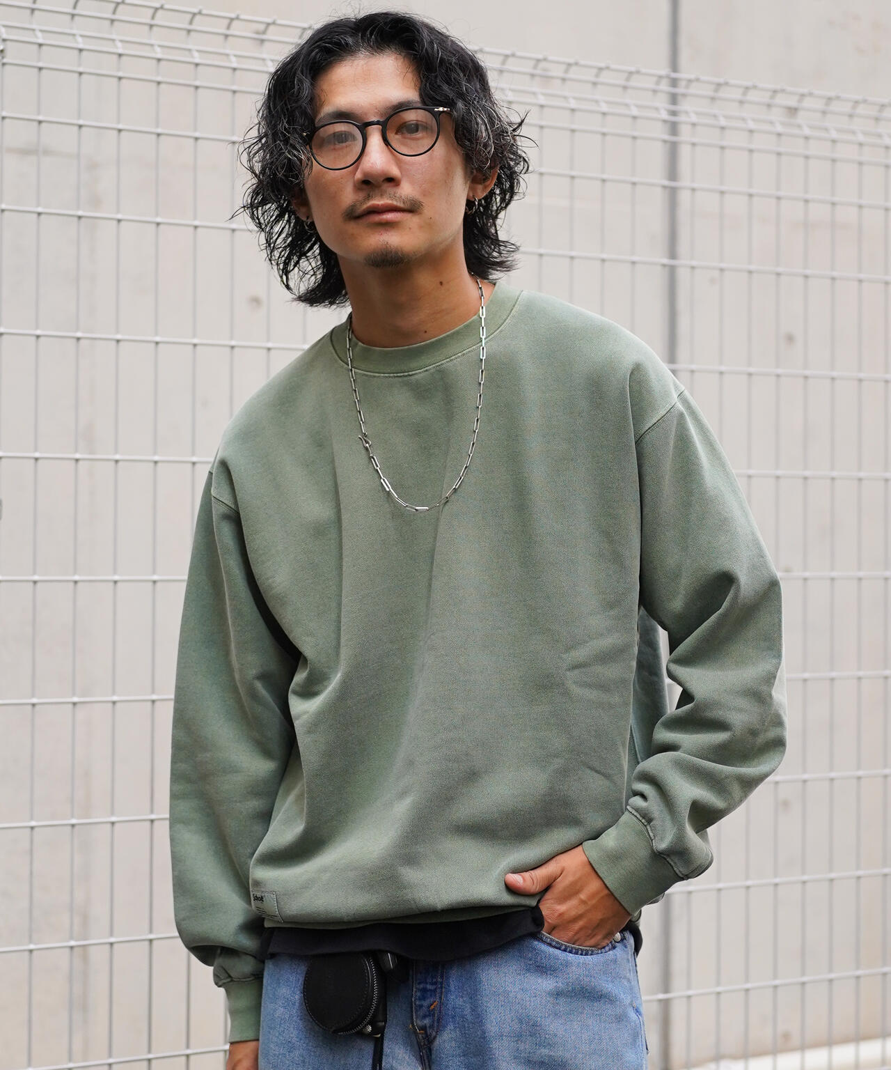 【先行予約 11月中旬-11月下旬】CREW SWEAT TRAD EAGLE/クルースウェット トラッドイーグル