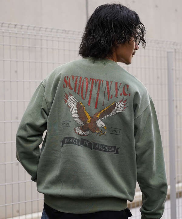 CREW SWEAT TRAD EAGLE/クルースウェット トラッドイーグル