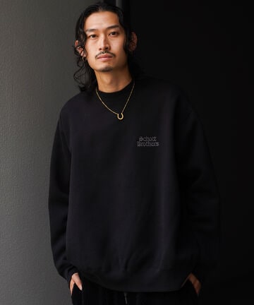 【先行予約 11月下旬-12月上旬】B.S.CREW SWEAT/クルーネックスウェット