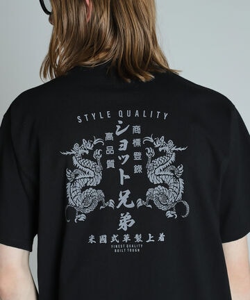 DRAGON ADVERTISEMENT T-SHIRT/ドラゴン アドバタイズメント Ｔシャツ