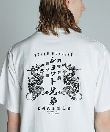 【先行予約 8月下旬-9月上旬入荷予定】DRAGON ADVERTISEMENT T-SHIRT