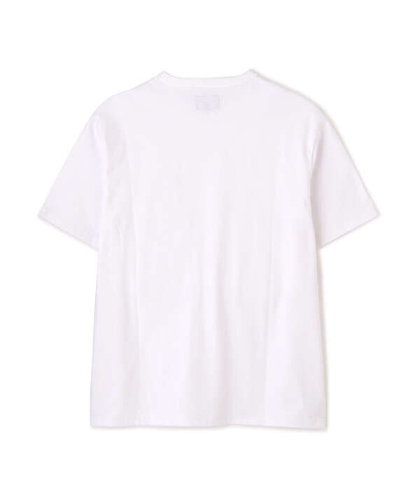 LEATHER POCKET DIAMOND STUDS T-SHIRT/レザーポケット ダイヤモンドスタッズ Tシャツ