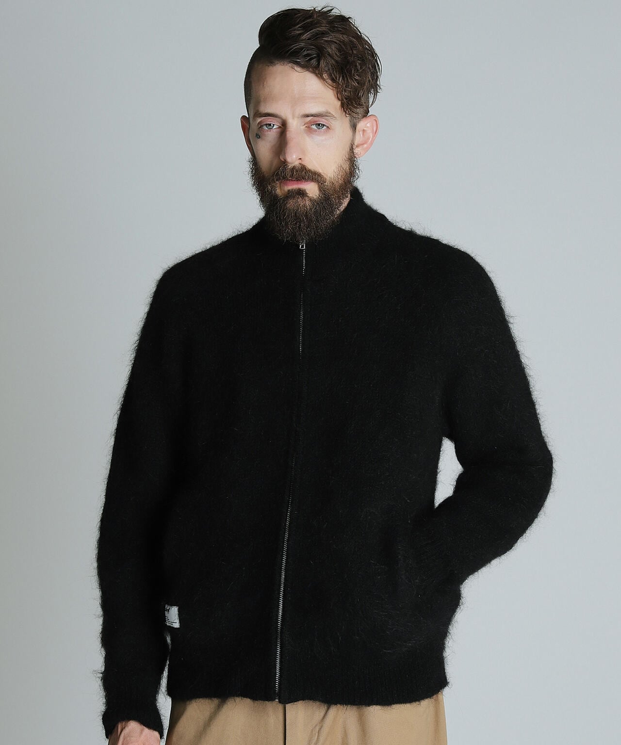 【先行予約 11月上旬-11月中旬】MOHAIR DRIVERS KNIT/モヘアドライバーズニット