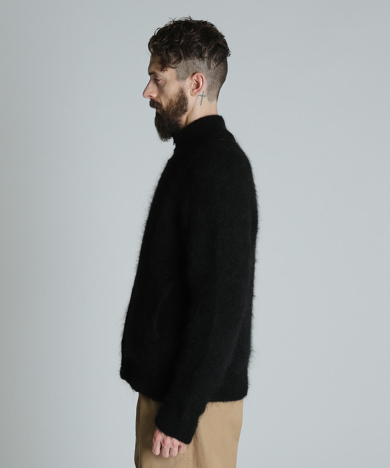 【先行予約 11月上旬-11月中旬】MOHAIR DRIVERS KNIT/モヘアドライバーズニット