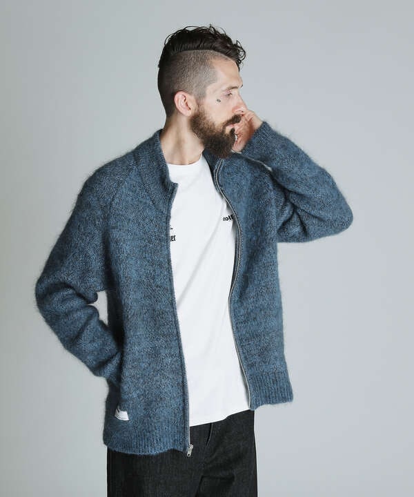 MOHAIR DRIVERS KNIT/モヘアドライバーズニット