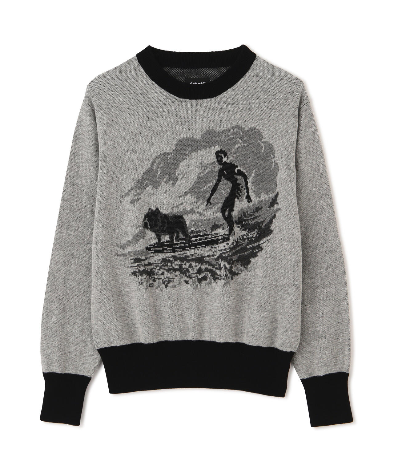 50S LS KNIT SURF BULL/サーフブル ニット