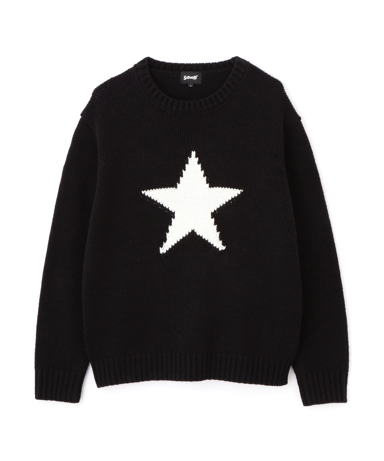 CREW KNIT STAR/クルーネックニット スター