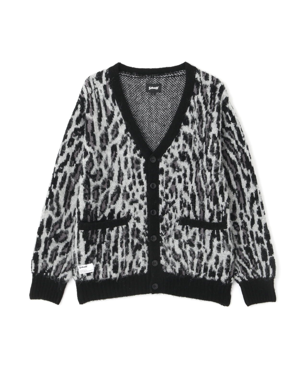 SHAGGY KNIT LEOPARD/シャギーニット レオパード