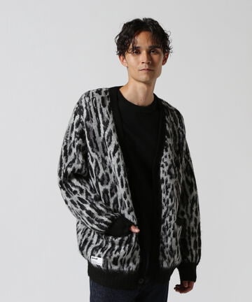 SHAGGY KNIT LEOPARD/シャギーニット レオパード