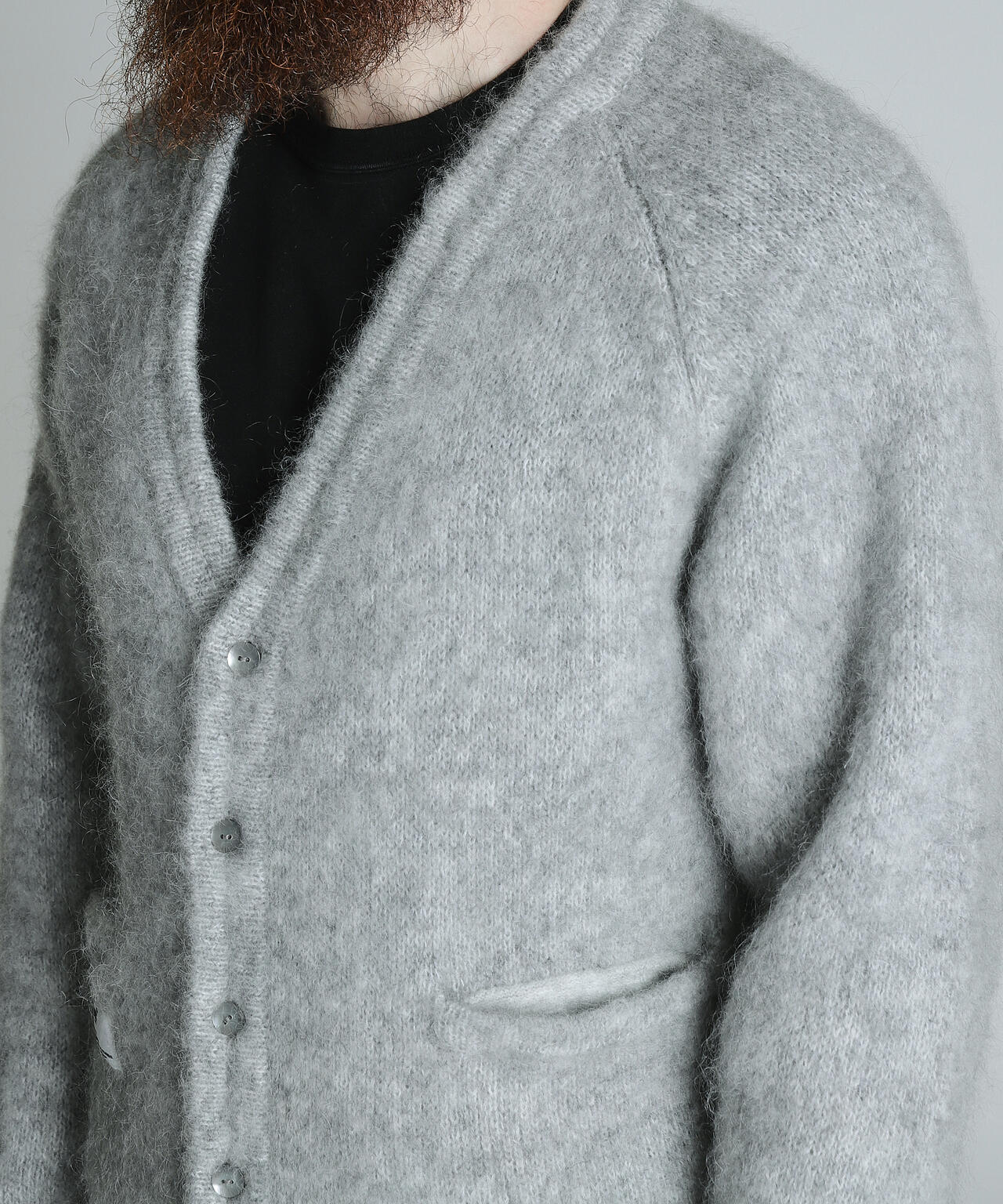 MOHAIR KNIT CARDIGAN/モヘアニット カーディガン