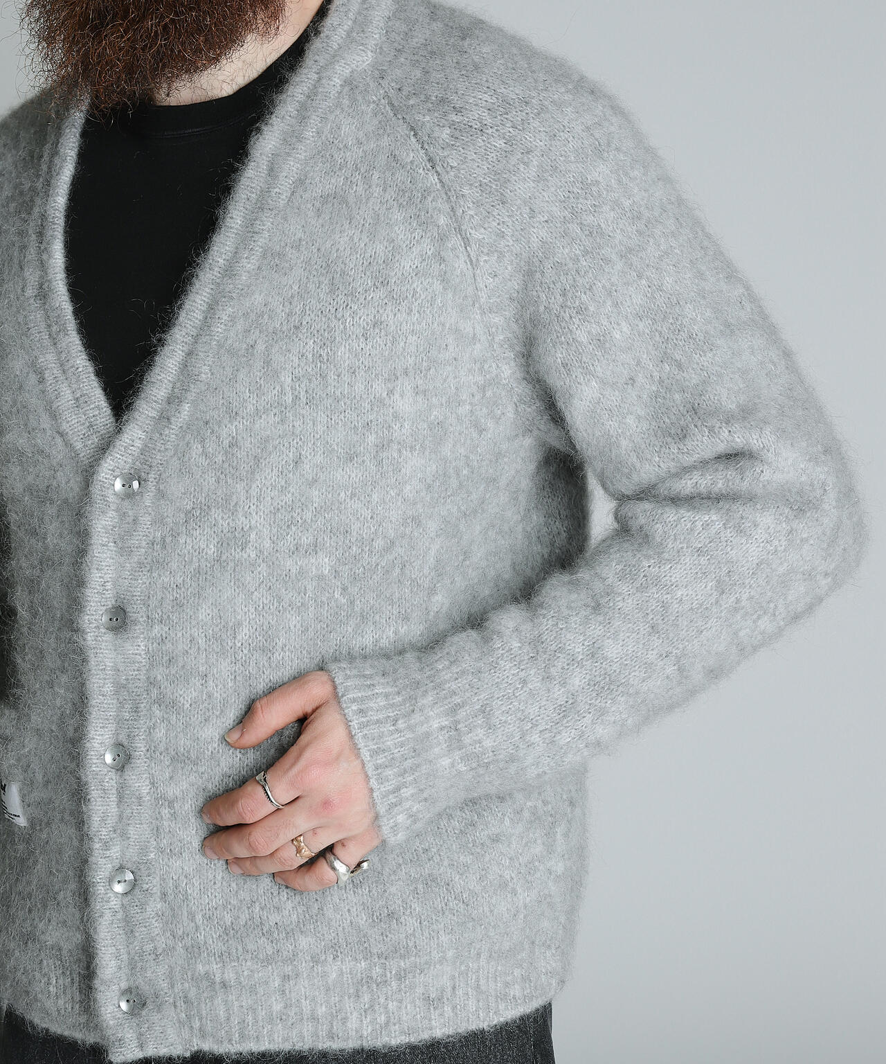 MOHAIR KNIT CARDIGAN/モヘアニット カーディガン