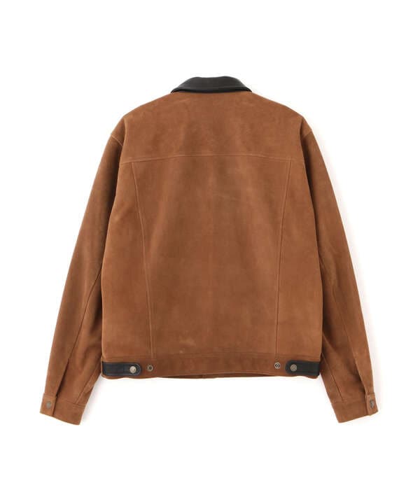 SUEDE SHORT HORN JACKET/スウェード ショートホーン ジャケット