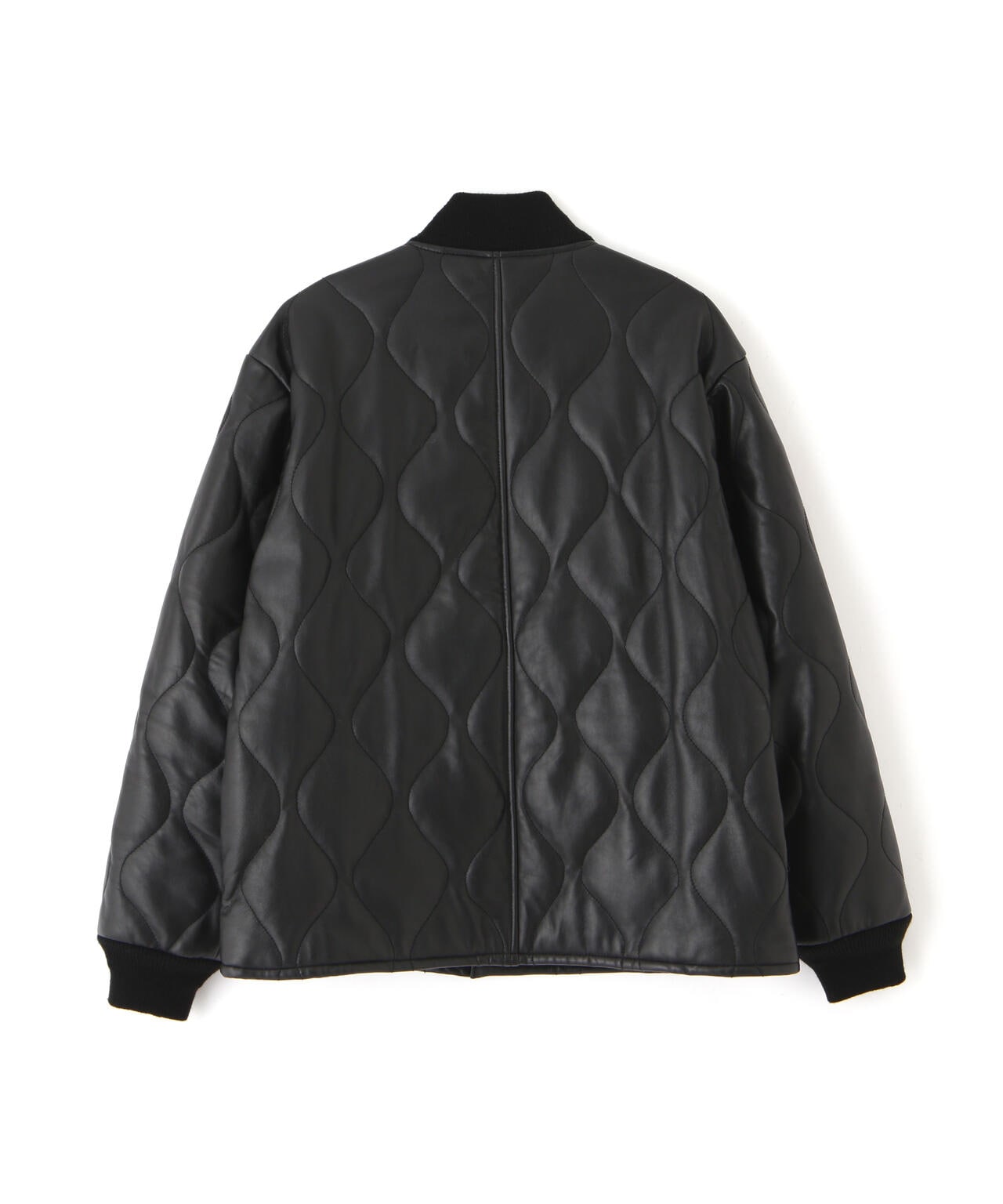 【先行予約 10月中旬-10月下旬】QUILTED LINNER SHORT LEATHER