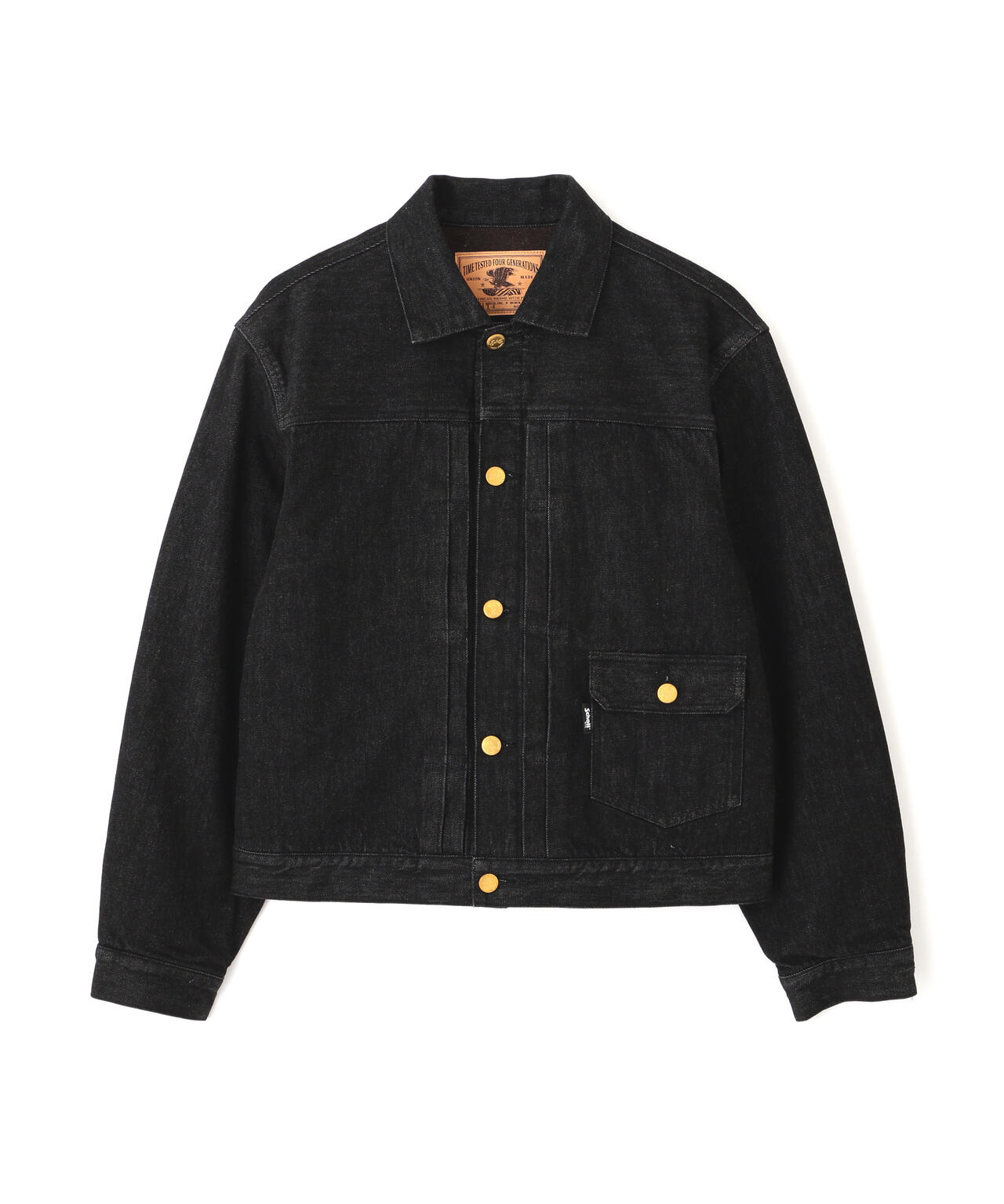 LOT. 114 BLACK DENIM JACKET/ブラックデニムジャケット