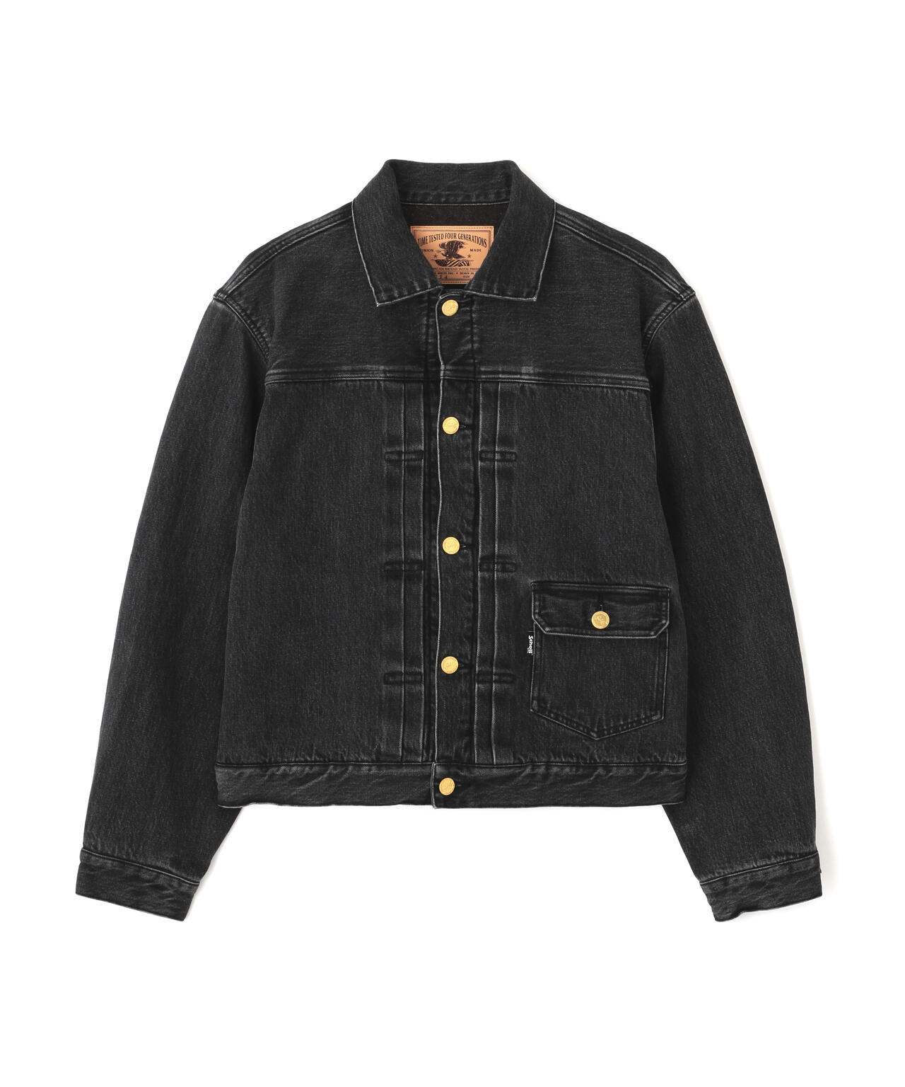 LOT. 114 BLACK DENIM JACKET/ブラックデニムジャケット