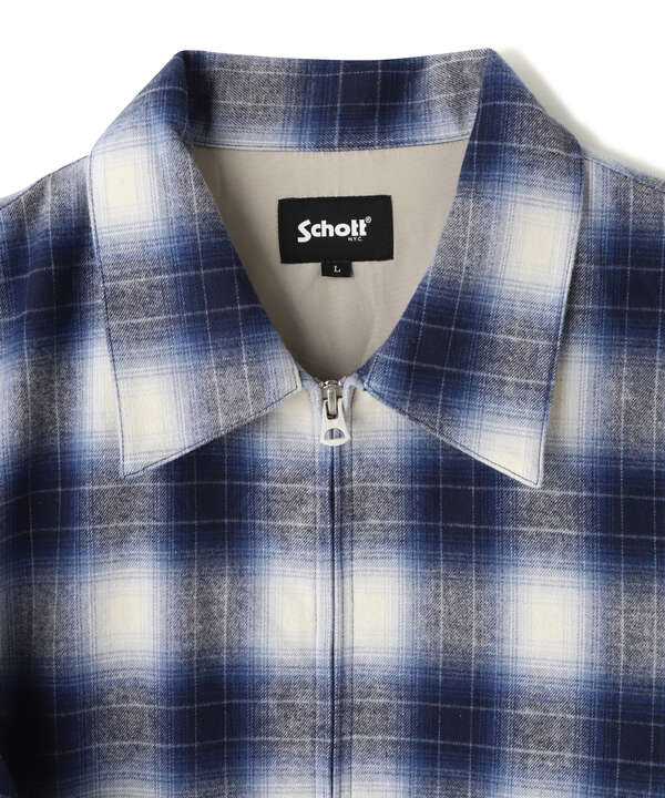 OMBRE CHECK FLANNEL JACKET/オンブレチェック フランネルジャケット