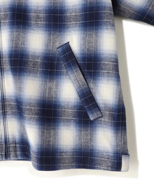 OMBRE CHECK FLANNEL JACKET/オンブレチェック フランネルジャケット