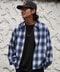 OMBRE CHECK FLANNEL JACKET/オンブレチェック フランネルジャケット