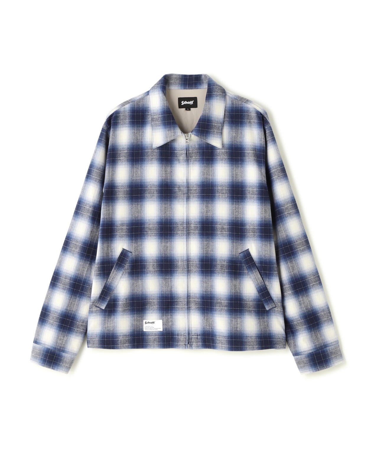 OMBRE CHECK FLANNEL JACKET/オンブレチェック フランネルジャケット