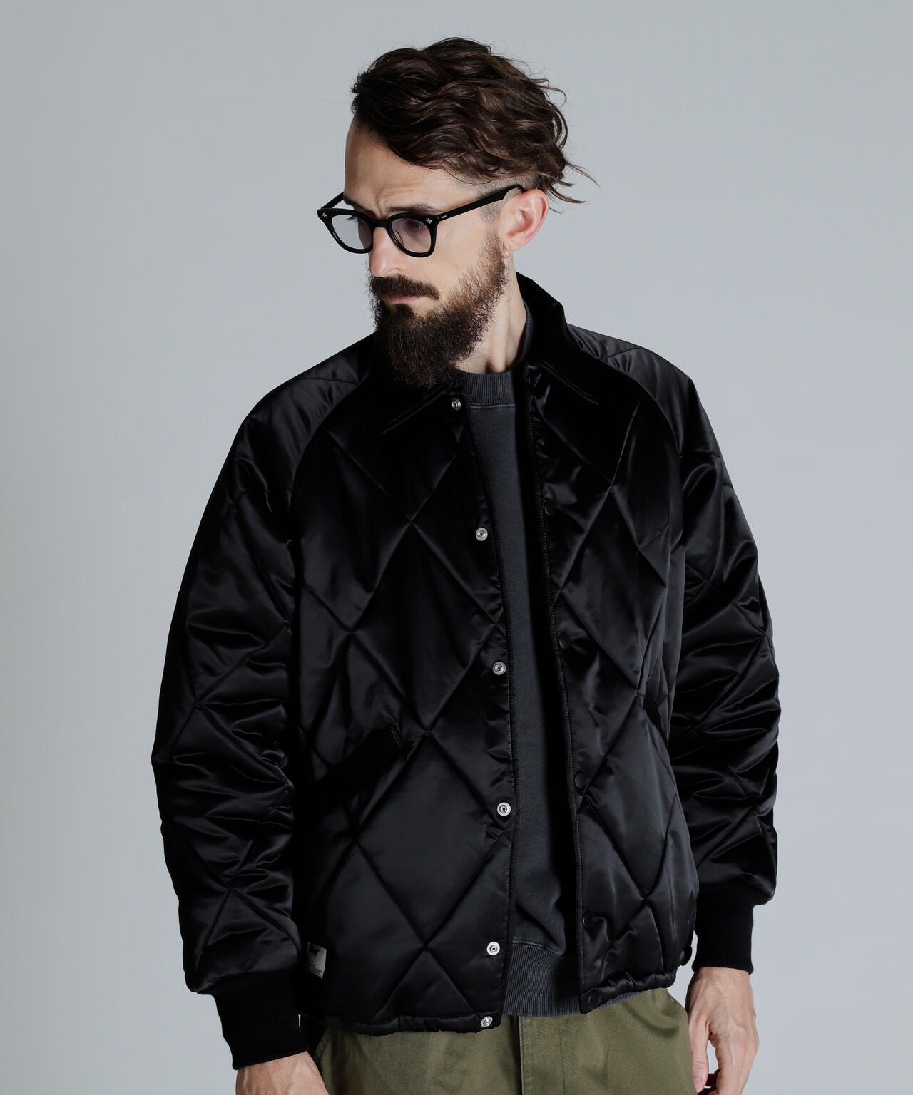 【先行予約 11月中旬-11月下旬】QUILT COACH JACKET/キルティング コーチジャケット