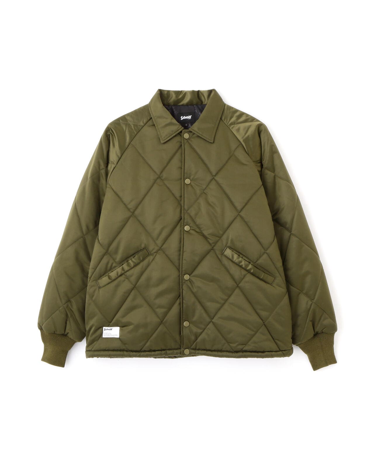 【先行予約 11月中旬-11月下旬】QUILT COACH JACKET/キルティング コーチジャケット