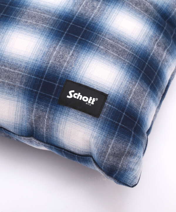 OMBRE CHECK FLANNEL CUSHION/オンブレチェック フランネル クッション