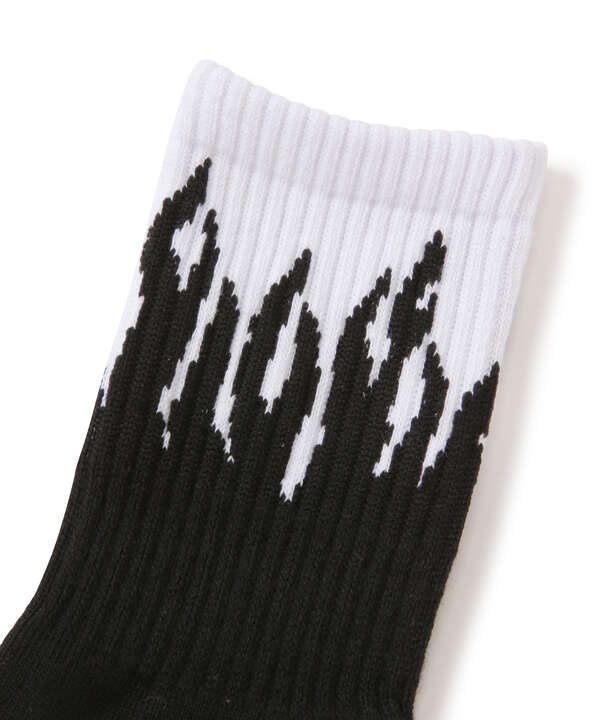 直営限定/HIGT-SOCKS FLAME/フレイム ハイソックス