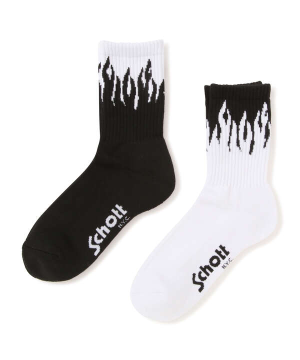 直営限定/HIGT-SOCKS FLAME/フレイム ハイソックス