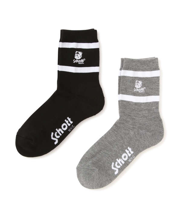 直営限定/HIGT-SOCKS STENCIL BULLDOG/ステンシルブルドッグ ハイソックス