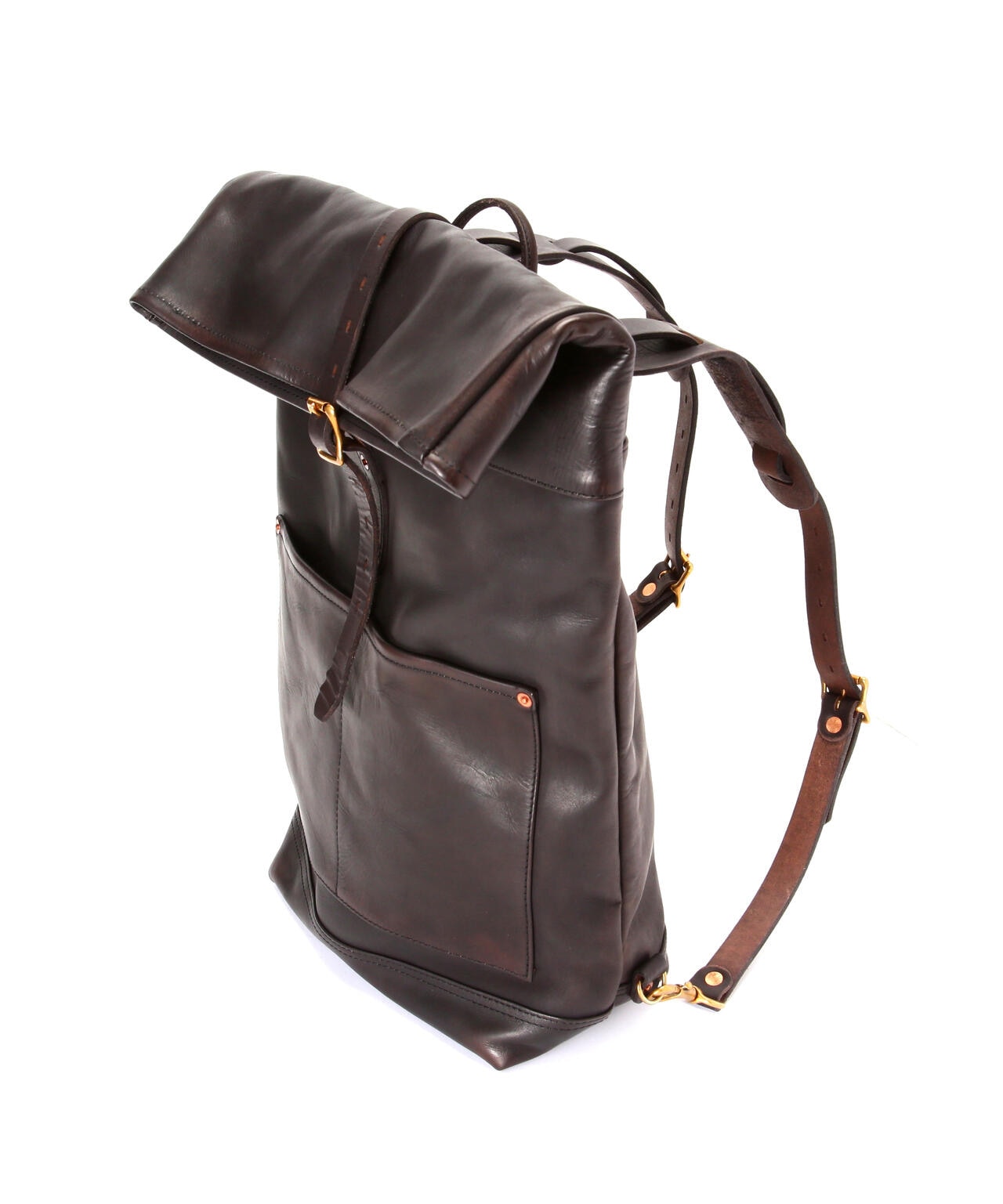 VASCO/ヴァスコ/LEATHER ROLLTOP RUCK SACK/レザーロールトップ リュックサック | Schott ( ショット ) |  US ONLINE STORE（US オンラインストア）