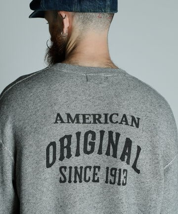 【先行予約 1月中旬-1月下旬入荷予定】SALT AND PEPPER SWEAT SINCE1913/ソルトアンドペッパー スウェット