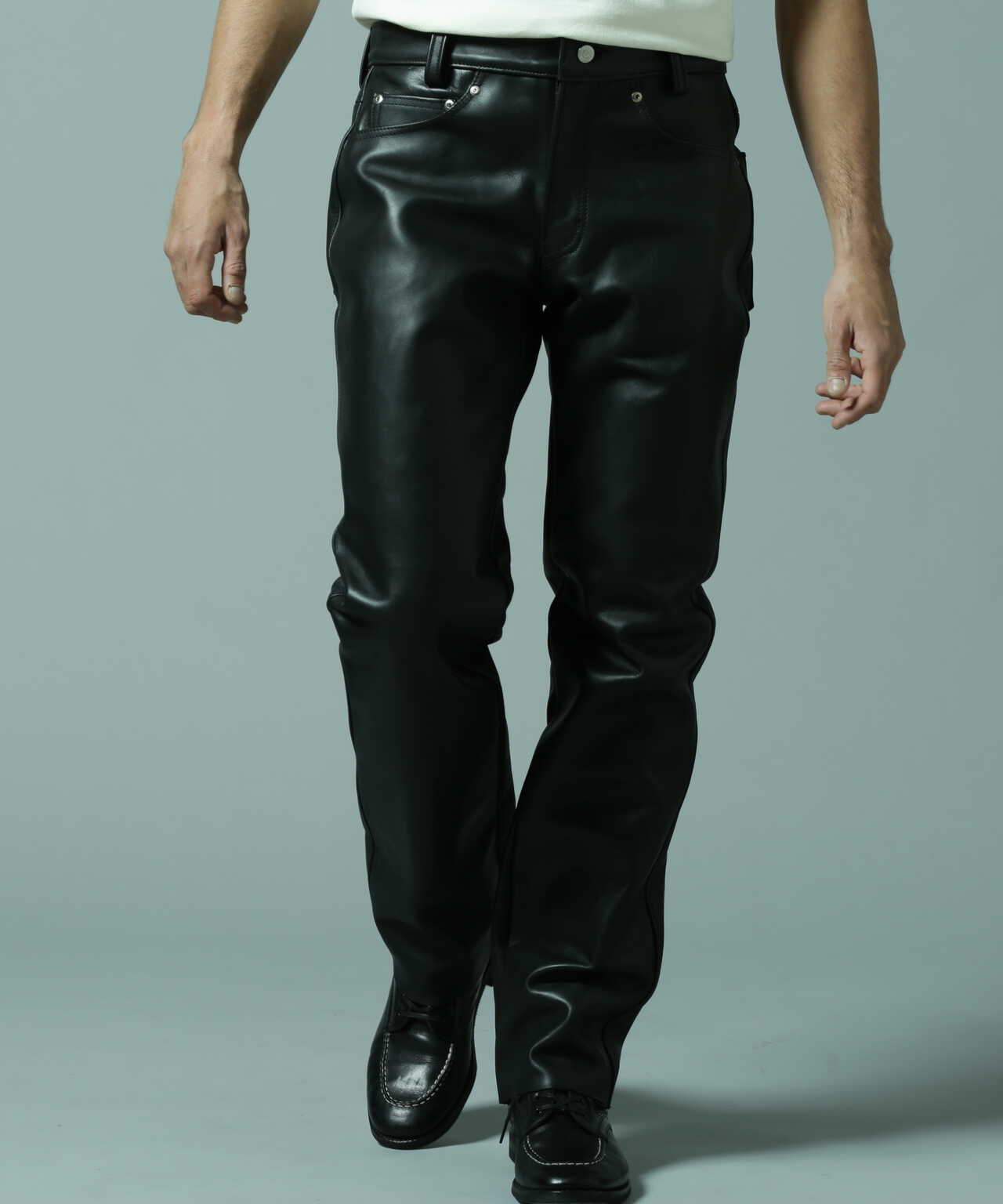 600US LEATHER PANTS NEW FIT/レザーパンツ | Schott ( ショット ...