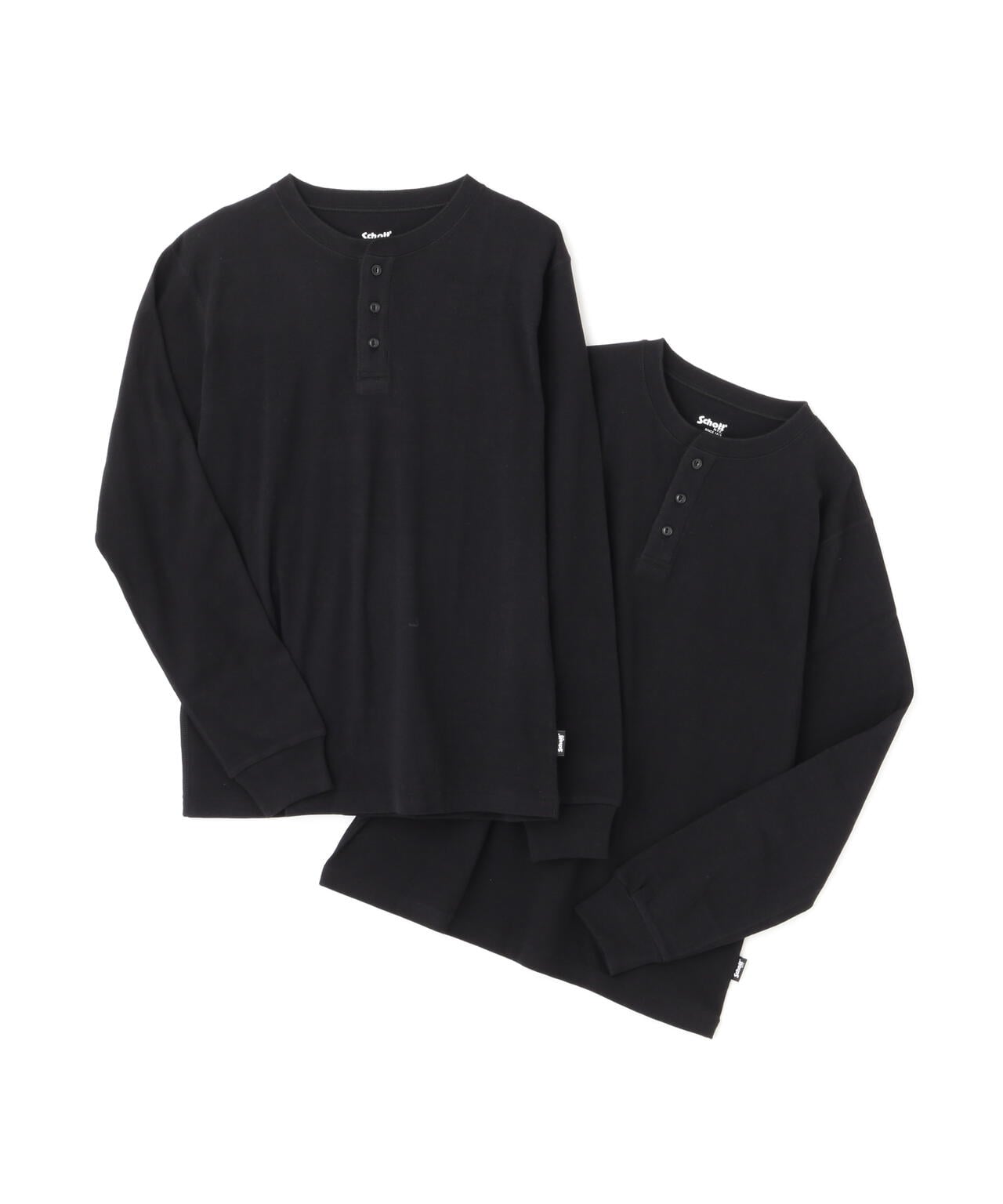 【先行予約 12月上旬-12月中旬入荷予定】2PACK LS HENLEY NECK T-SHIRT/2パック ヘンリーネック ロンT