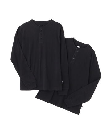 【先行予約 12月上旬-12月中旬入荷予定】2PACK LS HENLEY NECK T-SHIRT/2パック ヘンリーネック ロンT