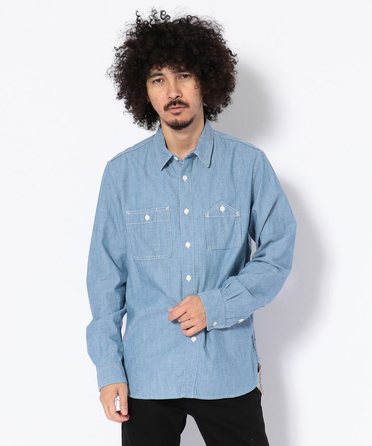 【REMI RELIEF】Chambray Shirts シャンブレーシャツ