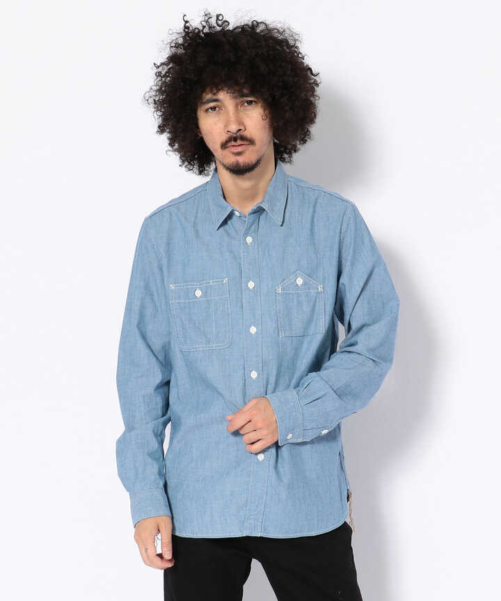 Schott/ショット/INDIGO CHAMBRAY SHIRT/シャンブレーシャツ