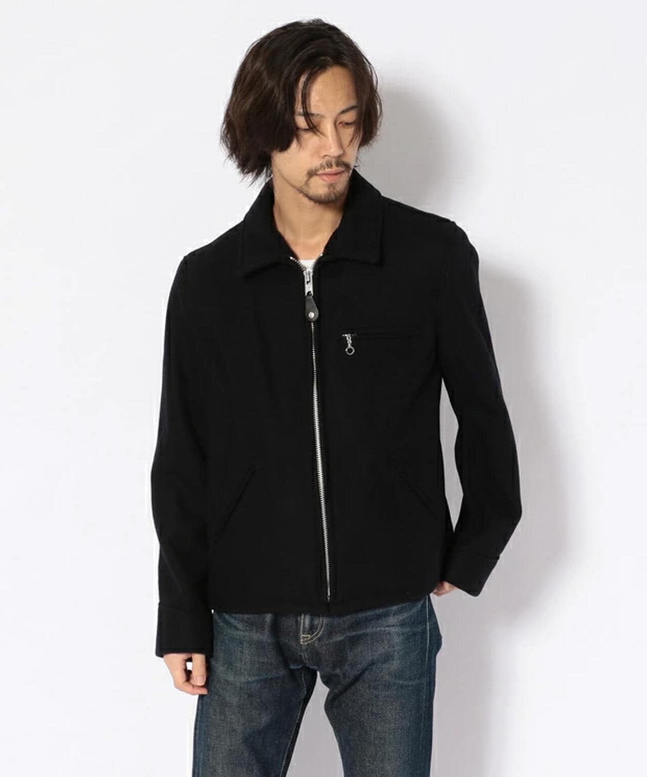 MELTON TRUCKER JACKET 703US/メルトン トラッカージャケット | Schott