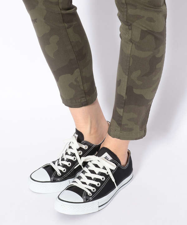 カモサテンストレッチパンツ/ CAMO SATIN STRETCH PANTS