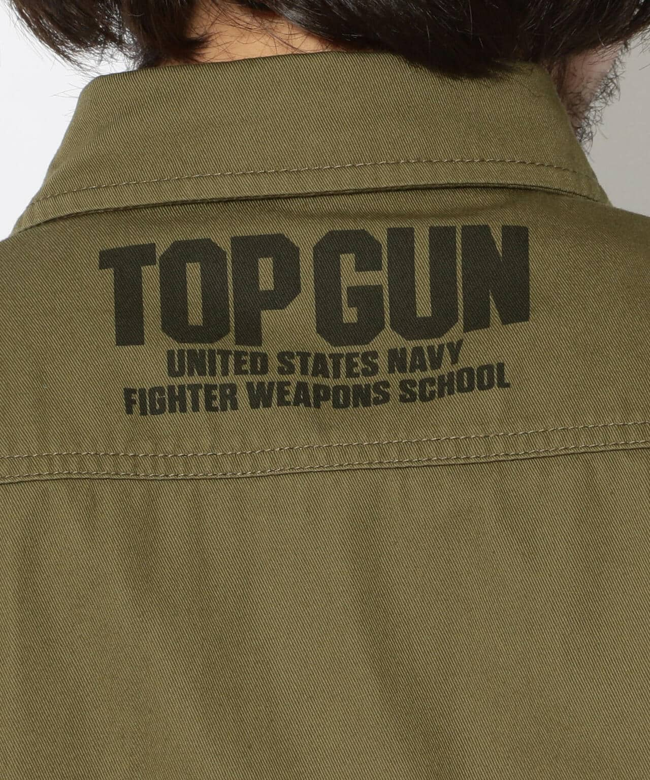 トップガン ミリタリーシャツ/ TOP GUN MILITARY SHIRT | AVIREX