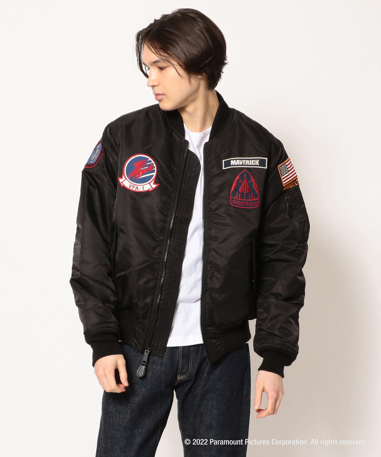 アヴィレックス MA-1 TOPGUN MAVERICK【ブラック★希少2XL】