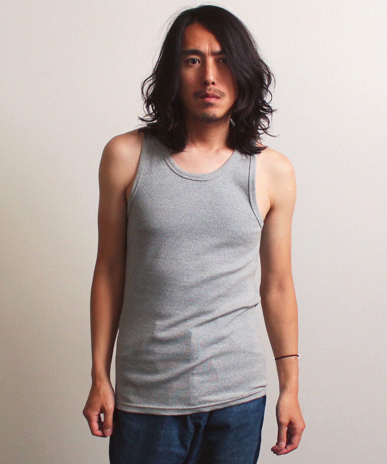 《DAILY/デイリー》RIB TANK TOP/リブ タンクトップ  デイリーウェア