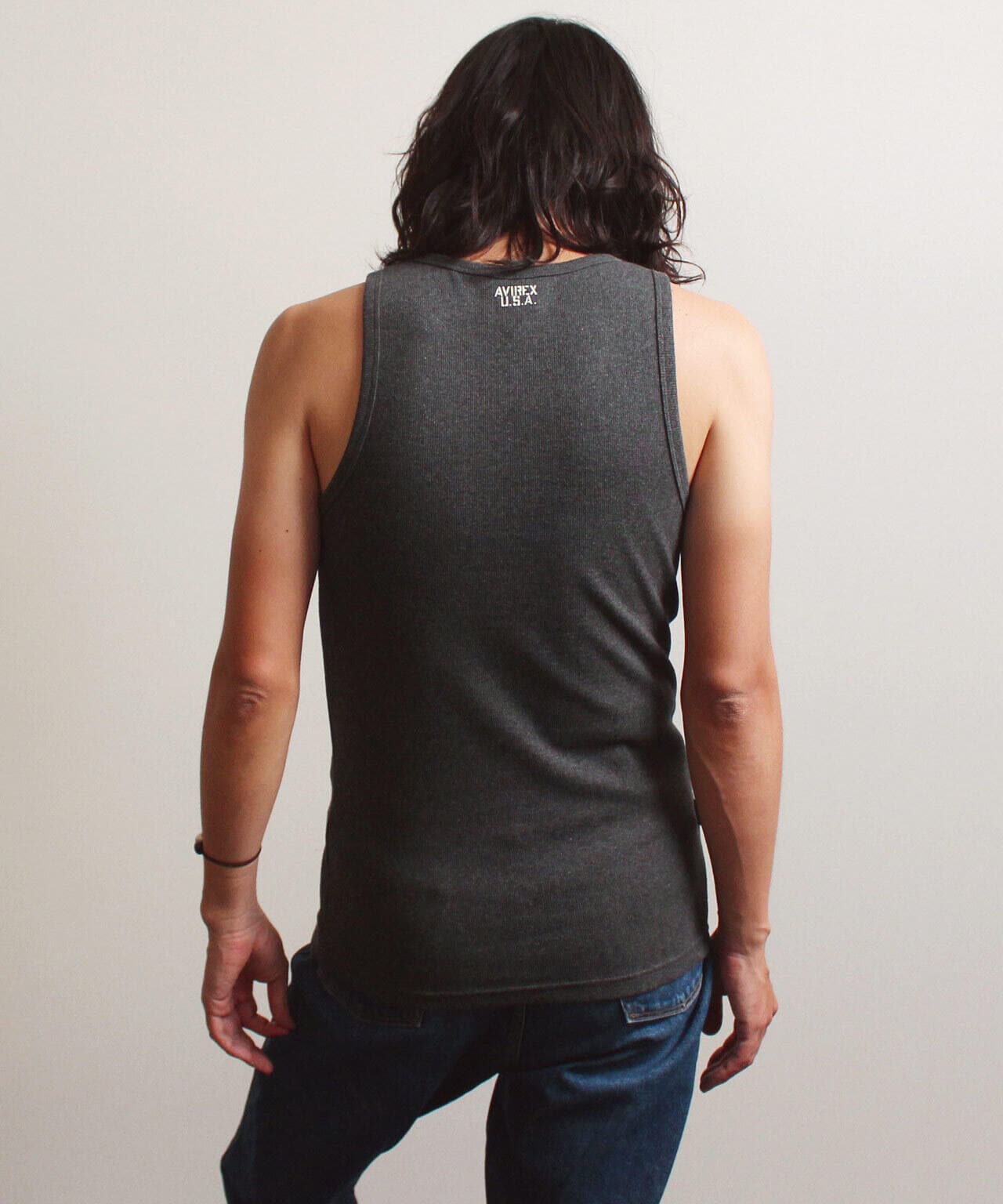 DAILY》RIB TANK TOP/リブ タンクトップ デイリーウェア