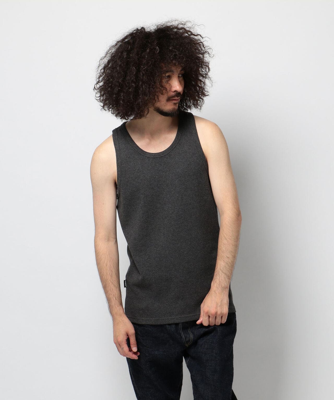 《DAILY/デイリー》RIB TANK TOP/リブ タンクトップ  デイリーウェア