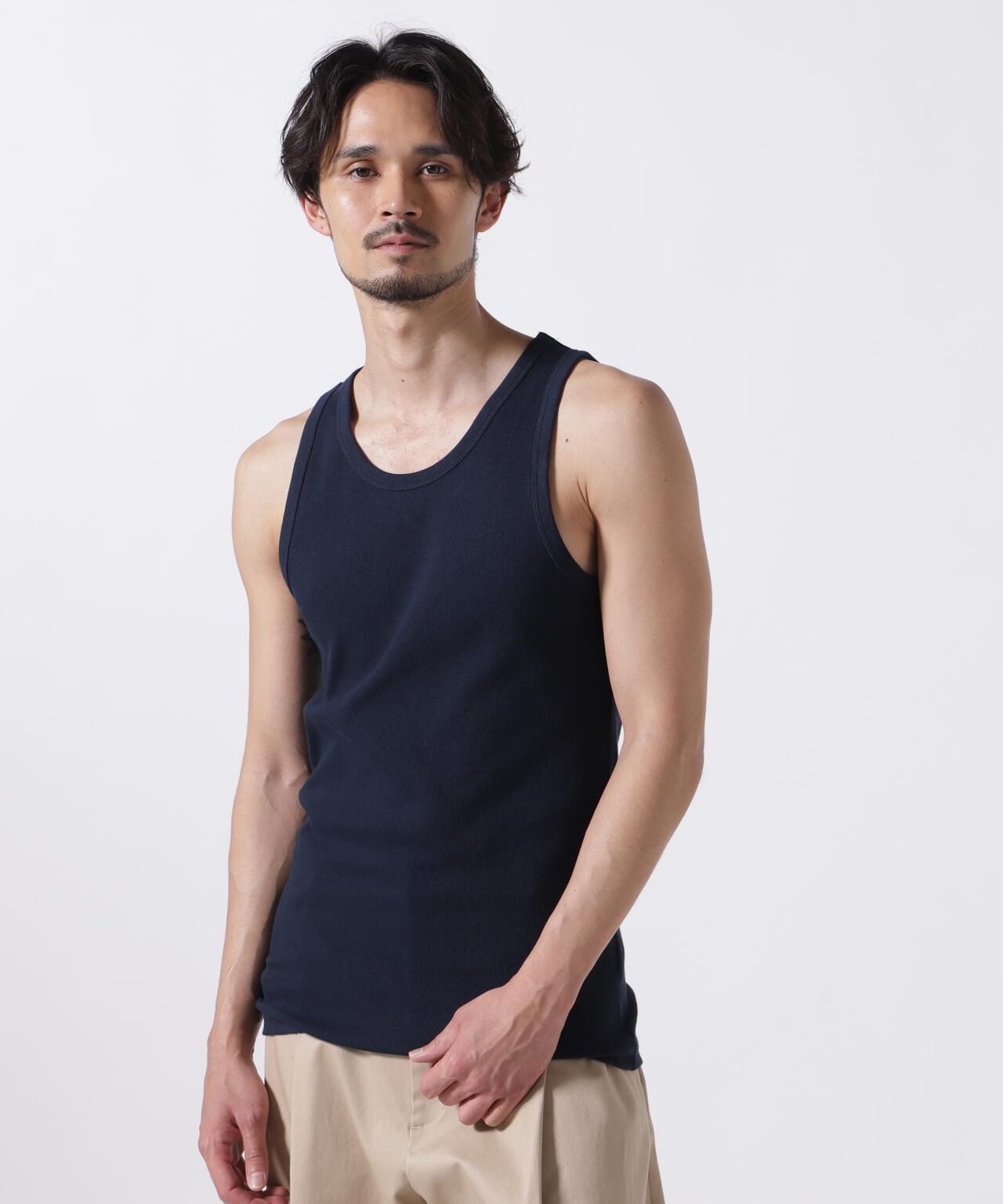 《DAILY/デイリー》RIB TANK TOP/リブ タンクトップ  デイリーウェア