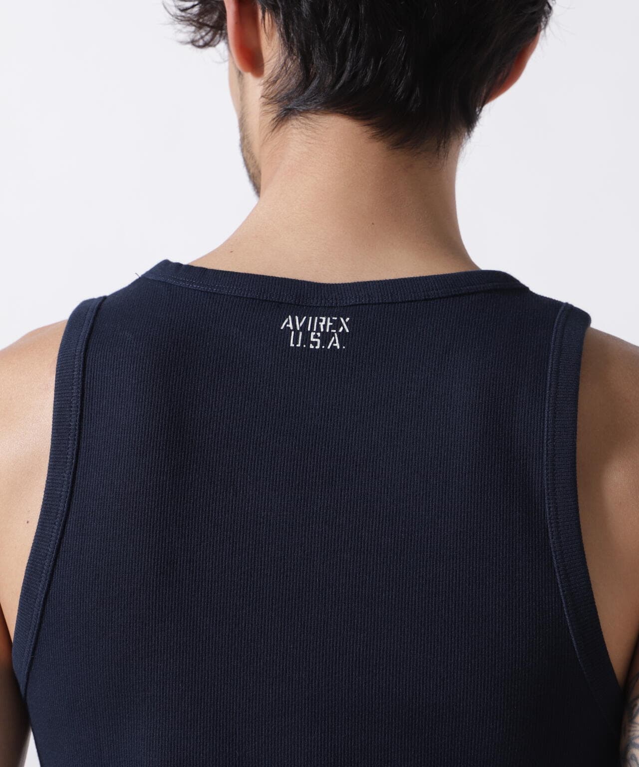 DAILY》RIB TANK TOP/リブ タンクトップ デイリーウェア