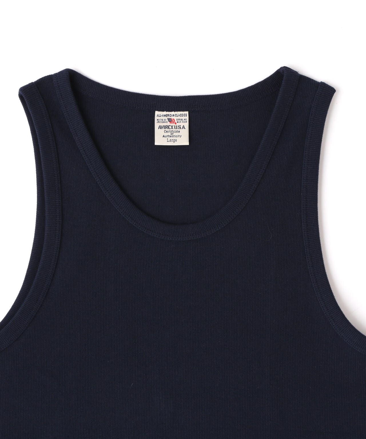 《DAILY/デイリー》RIB TANK TOP/リブ タンクトップ  デイリーウェア