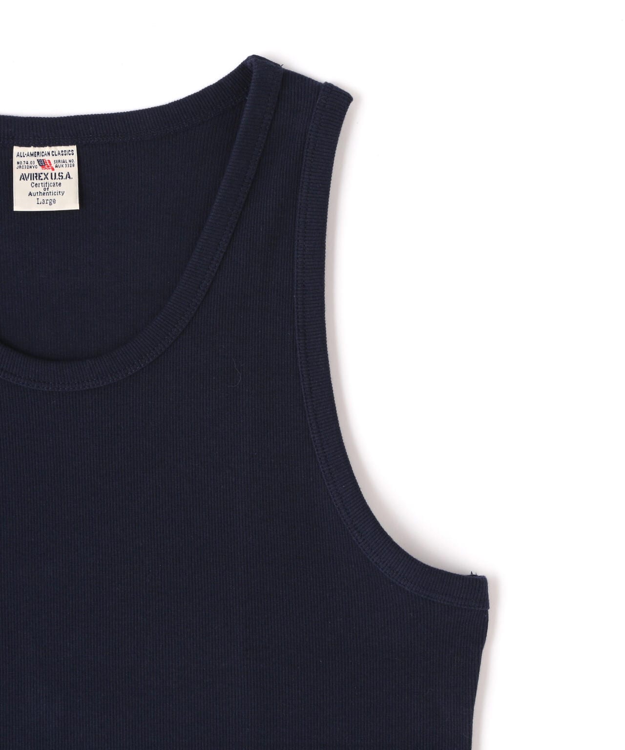 《DAILY/デイリー》RIB TANK TOP/リブ タンクトップ  デイリーウェア