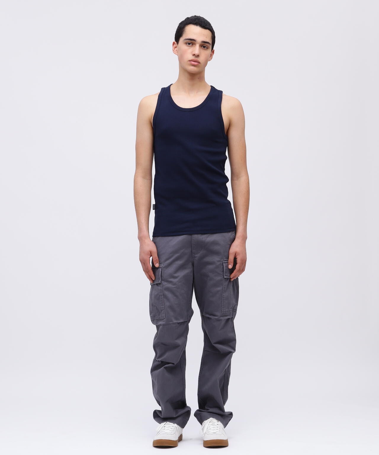 《DAILY/デイリー》RIB TANK TOP/リブ タンクトップ  デイリーウェア