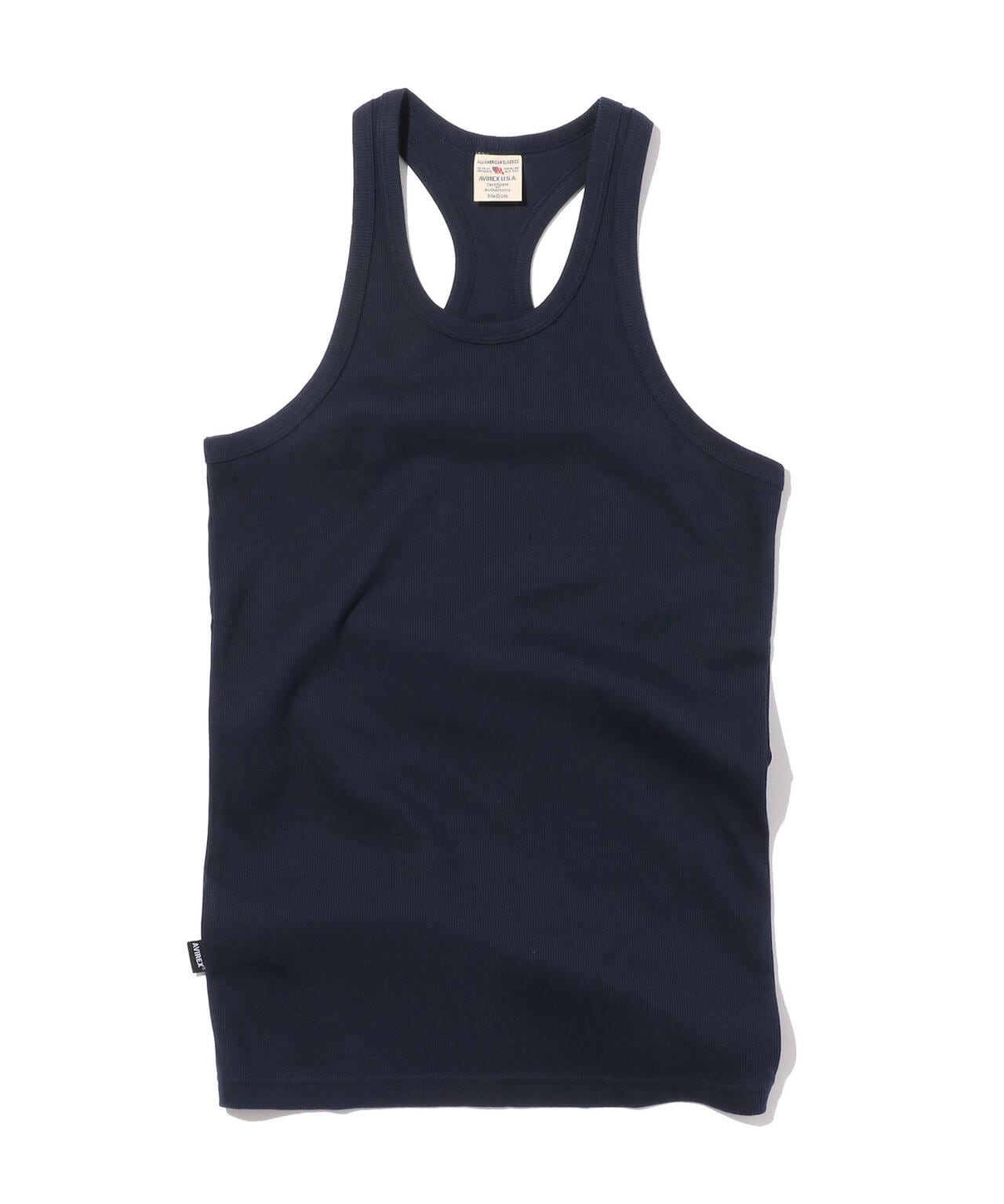 《DAILY/デイリー》RIB TANK TOP BACK CROSS/リブ タンクトップ バッククロス  デイリーウェア