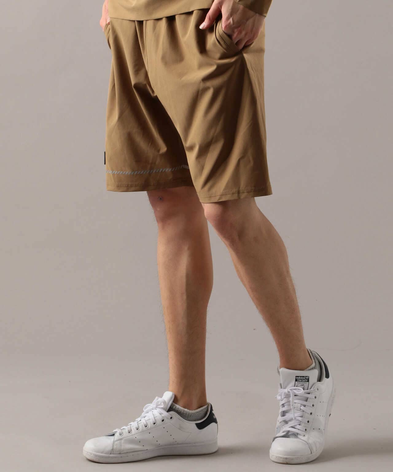 【BROWN by 2-tacs】 Easy shorts (Charcoal)